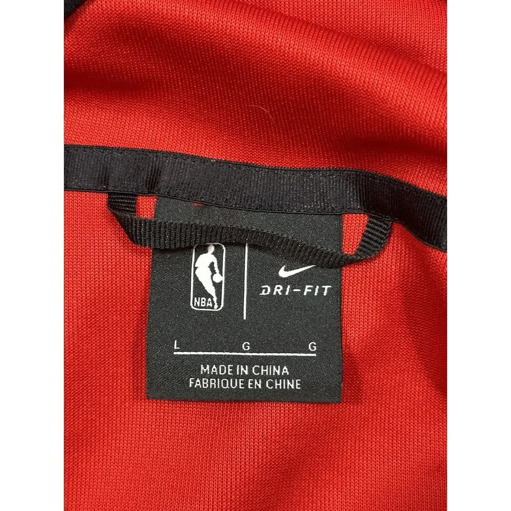 Nike Dri-FIT Chicago Bulls NBA Basketball Hoodie Red Men’s Large
